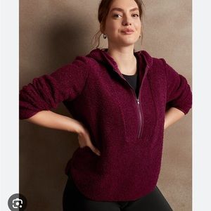 Banana Republic Sherpa Fleece Hoodie